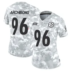 Daniel Archibong Pittsburgh Steelers Limited Women's 2024 Salute to Service Jersey (Arctic Camo)