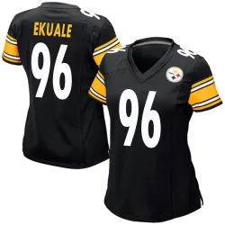 Daniel Ekuale Pittsburgh Steelers Game Women's Team Color Jersey (Black)