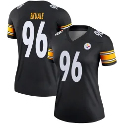 Daniel Ekuale Pittsburgh Steelers Legend Women's Jersey (Black)