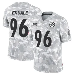 Daniel Ekuale Pittsburgh Steelers Limited Youth 2024 Salute to Service Jersey (Arctic Camo)