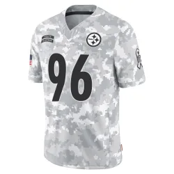 Daniel Ekuale Pittsburgh Steelers Limited Youth 2024 Salute to Service Jersey (Arctic Camo)