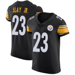 Darius Slay Jr. Pittsburgh Steelers Elite Men's Team Color Vapor Untouchable Jersey (Black)