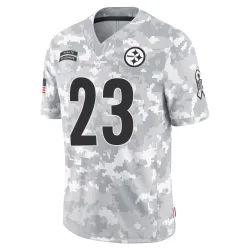 Darius Slay Jr. Pittsburgh Steelers Limited Men's 2024 Salute to Service Jersey (Arctic Camo)