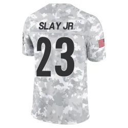 Darius Slay Jr. Pittsburgh Steelers Limited Men's 2024 Salute to Service Jersey (Arctic Camo)