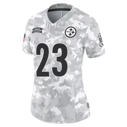 Darius Slay Jr. Pittsburgh Steelers Limited Women's 2024 Salute to Service Jersey (Arctic Camo)