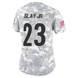 Darius Slay Jr. Pittsburgh Steelers Limited Women's 2024 Salute to Service Jersey (Arctic Camo)