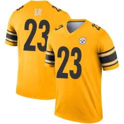 Darius Slay Pittsburgh Steelers Legend Men's Inverted Jersey (Gold)