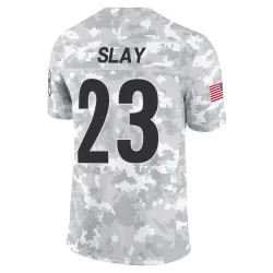 Darius Slay Pittsburgh Steelers Limited Men's 2024 Salute to Service Jersey (Arctic Camo)