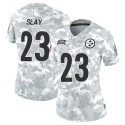 Darius Slay Pittsburgh Steelers Limited Women's 2024 Salute to Service Jersey (Arctic Camo)