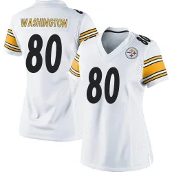 Darnell Washington Pittsburgh Steelers Game Women's Jersey (White)