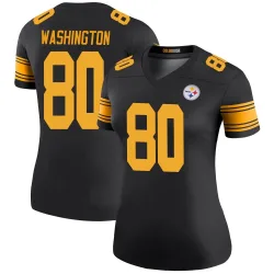 Darnell Washington Pittsburgh Steelers Legend Women's Color Rush Jersey (Black)