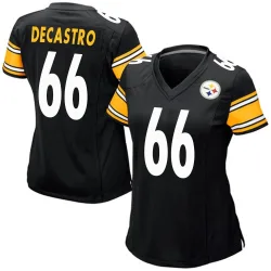 David DeCastro Pittsburgh Steelers Game Women's Team Color Jersey (Black)