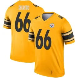 David DeCastro Pittsburgh Steelers Legend Youth Inverted Jersey (Gold)