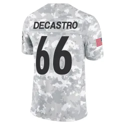 David DeCastro Pittsburgh Steelers Limited Men's 2024 Salute to Service Jersey (Arctic Camo)