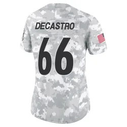 David DeCastro Pittsburgh Steelers Limited Women's 2024 Salute to Service Jersey (Arctic Camo)