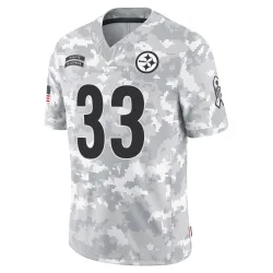 David Perales Pittsburgh Steelers Limited Men's 2024 Salute to Service Jersey (Arctic Camo)