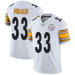 David Perales Pittsburgh Steelers Limited Youth Vapor Untouchable Jersey (White)