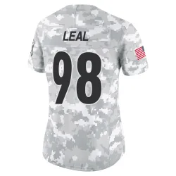 DeMarvin Leal Pittsburgh Steelers Limited Women's 2024 Salute to Service Jersey (Arctic Camo)