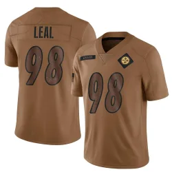 DeMarvin Leal Pittsburgh Steelers Limited Youth 2023 Salute To Service Jersey (Brown)
