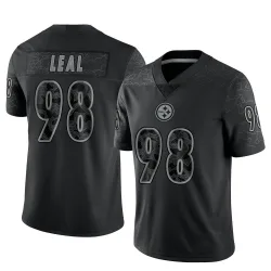 DeMarvin Leal Pittsburgh Steelers Limited Youth Reflective Jersey (Black)