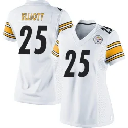 DeShon Elliott Pittsburgh Steelers Game Women's Jersey (White)