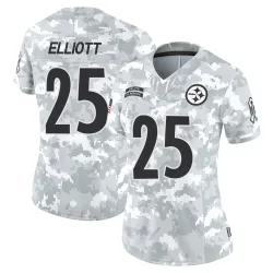 DeShon Elliott Pittsburgh Steelers Limited Women's 2024 Salute to Service Jersey (Arctic Camo)