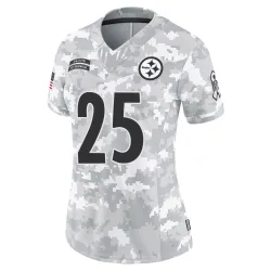 DeShon Elliott Pittsburgh Steelers Limited Women's 2024 Salute to Service Jersey (Arctic Camo)