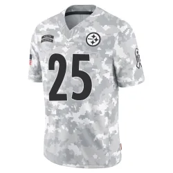 DeShon Elliott Pittsburgh Steelers Limited Youth 2024 Salute to Service Jersey (Arctic Camo)