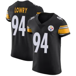Dean Lowry Pittsburgh Steelers Elite Men's Team Color Vapor Untouchable Jersey (Black)