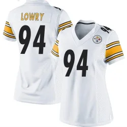 Dean Lowry Pittsburgh Steelers Game Women's Jersey (White)