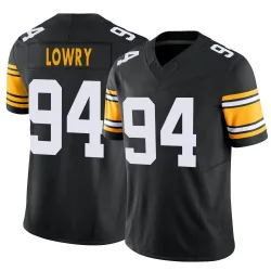 Dean Lowry Pittsburgh Steelers Limited Men's Alternate Vapor F.U.S.E. Jersey (Black)