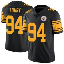 Dean Lowry Pittsburgh Steelers Limited Men's Color Rush Jersey (Black)