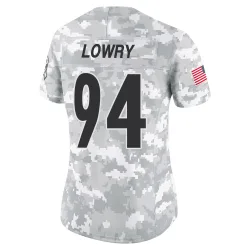 Dean Lowry Pittsburgh Steelers Limited Women's 2024 Salute to Service Jersey (Arctic Camo)