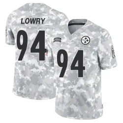 Dean Lowry Pittsburgh Steelers Limited Youth 2024 Salute to Service Jersey (Arctic Camo)