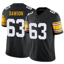 Dermontti Dawson Pittsburgh Steelers Limited Men's Alternate Vapor F.U.S.E. Jersey (Black)
