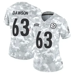 Dermontti Dawson Pittsburgh Steelers Limited Women's 2024 Salute to Service Jersey (Arctic Camo)