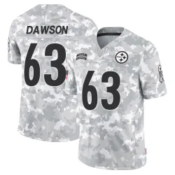 Dermontti Dawson Pittsburgh Steelers Limited Youth 2024 Salute to Service Jersey (Arctic Camo)