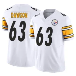 Dermontti Dawson Pittsburgh Steelers Limited Youth Vapor F.U.S.E. Jersey (White)
