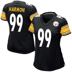 Derrick Harmon Pittsburgh Steelers Game Women's Team Color Jersey (Black)