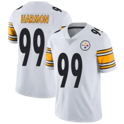 Derrick Harmon Pittsburgh Steelers Limited Men's Vapor Untouchable Jersey (White)