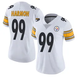 Derrick Harmon Pittsburgh Steelers Limited Women's Vapor Untouchable Jersey (White)