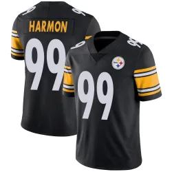 Derrick Harmon Pittsburgh Steelers Limited Youth Team Color Vapor Untouchable Jersey (Black)