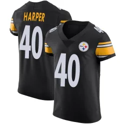 Devin Harper Pittsburgh Steelers Elite Men's Team Color Vapor Untouchable Jersey (Black)