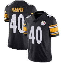 Devin Harper Pittsburgh Steelers Limited Men's Team Color Vapor Untouchable Jersey (Black)