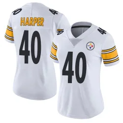 Devin Harper Pittsburgh Steelers Limited Women's Vapor Untouchable Jersey (White)