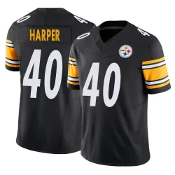 Devin Harper Pittsburgh Steelers Limited Youth Vapor F.U.S.E. Jersey (Black)