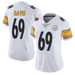 Domenique Davis Pittsburgh Steelers Limited Women's Vapor Untouchable Jersey (White)