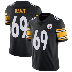 Domenique Davis Pittsburgh Steelers Limited Youth Team Color Vapor Untouchable Jersey (Black)