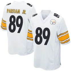 Donald Parham Jr. Pittsburgh Steelers Game Men's Jersey (White)