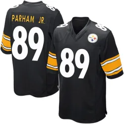 Donald Parham Jr. Pittsburgh Steelers Game Men's Team Color Jersey (Black)